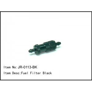 JR-0113-BK  Fuel Filter Black
